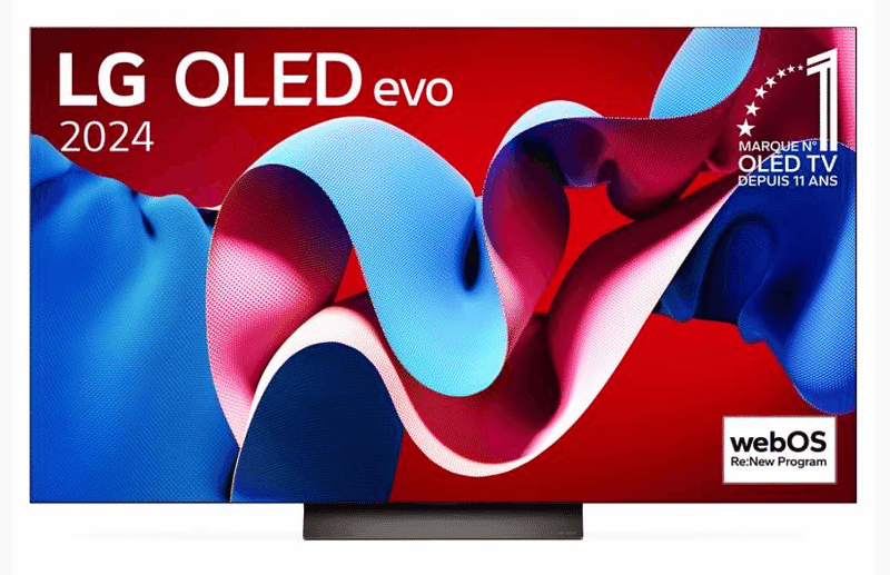 Téléviseur LG OLED55C44LA - Qualité d'image exceptionnelle en UHD 4K 💥
