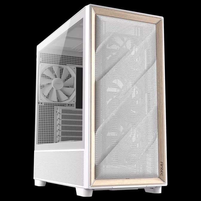 Boîtier PC Vitré Antec Flux - Comptabible Mini ITX / Micro ATX / ATX / E-ATX, 4 ventilateurs 120 mm + 1 ventilateur 140 mm fournis