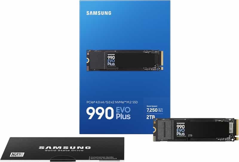SSD Interne M2 NVMe Samsung Evo Plus 2 To - Hautes performances et polyvalence