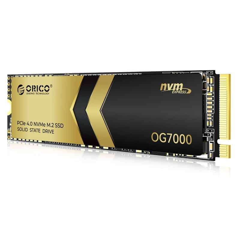 Code promo - SSD interne M2 NVMe Orico OG7000 - 2 To à 7400 Mo/s (Vendeur Orico)