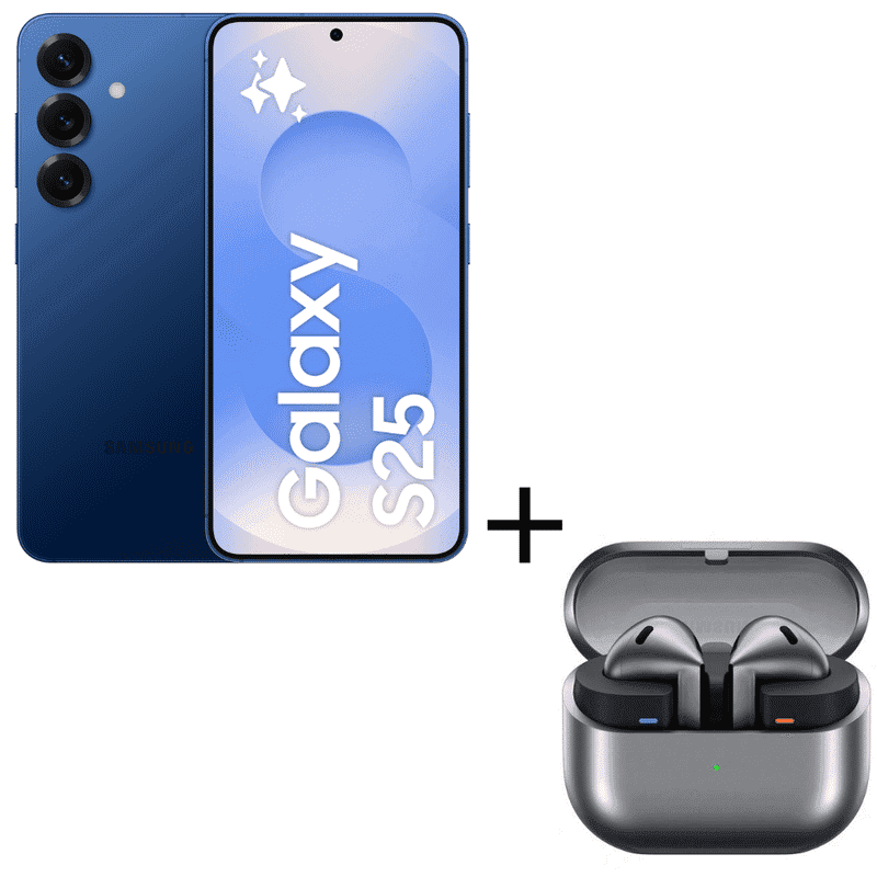 Réservez en Avance - Offre Spéciale pour Etudiants: Smartphone Samsung Galaxy S25 - 256 Go + Ecouteurs Samsung Buds 3