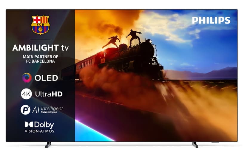 Code promo - TV 65" Philips 65OLED760 - OLED 4K, 120Hz, Ambilight 3 côtés, Dolby Vision & Atmos, FreeSync Premium (Via 220€ sur la Carte de Fidélité)