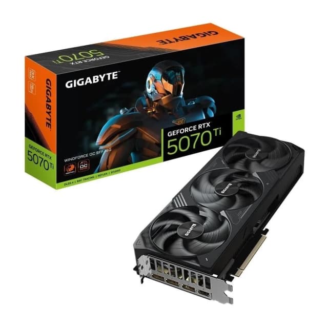 Gigabyte RTX 5070 Ti 16 Go : performances et refroidissement optimisés