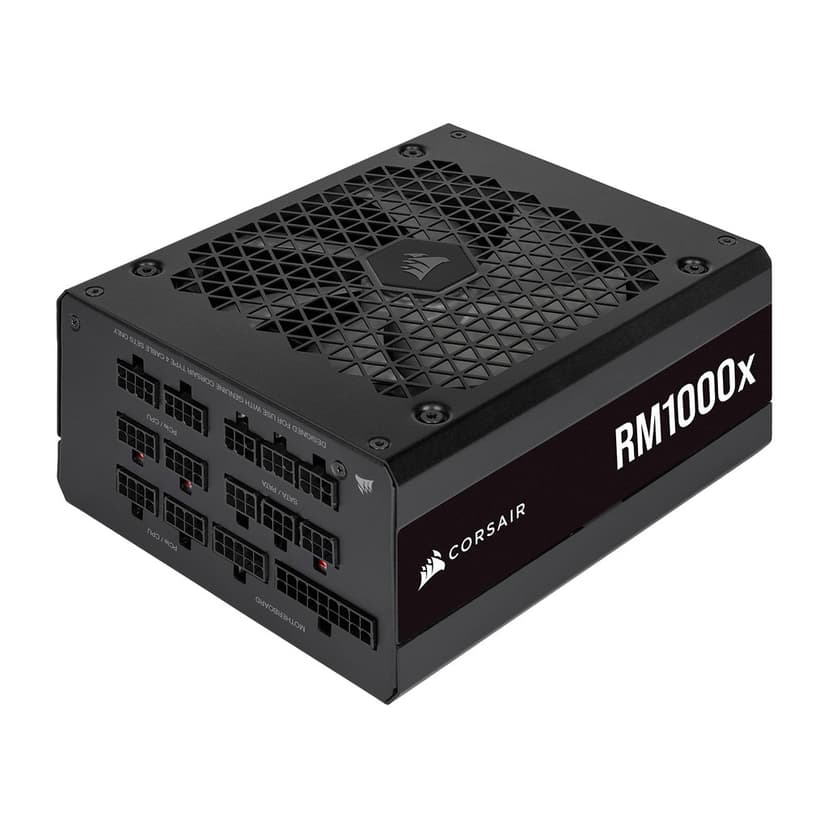 Alimentation PC Corsair RM1000x - 1000W, 80+ Gold, entièrement modulaire