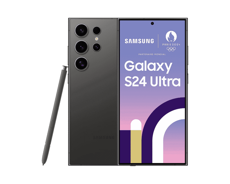 📱 Smartphone Samsung Galaxy S24 Ultra 256 Go à grand écran 6,8 pouces