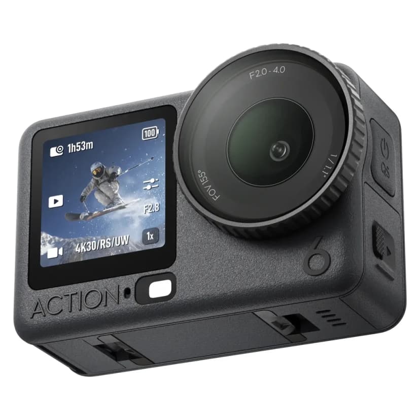 Code promo - Caméra d'action DJI Osmo Action 6 - Capteur carré 1/1,1″, Ouverture Variable, 4h de Batterie