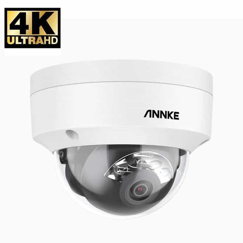Caméra de Sécurité Extérieure Annke VC800 PoE : 4K, Anti-Vandalisme IK10, Vision Nocturne Avancée