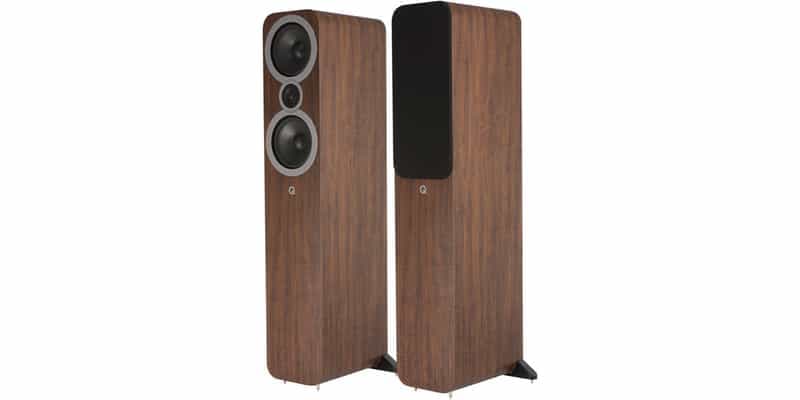 Enceintes Colonnes Q Acoustics 3050i Noyer - Offre Spéciale