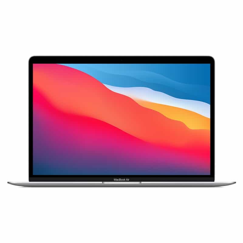 Apple - 13,3" MacBook Air (2020) - Puce Apple M1 - RAM 8Go - Stockage 256Go - Argent - AZERTY