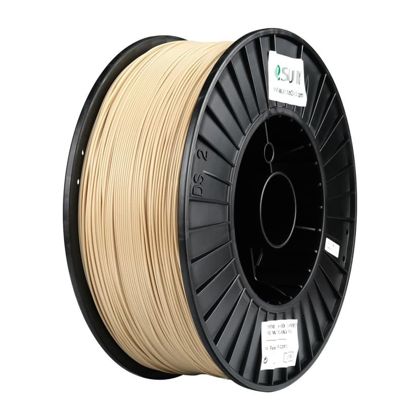 Bobine de Filament PLA+ 3D 3Kg - 1,75mm, Blanc d'Os, Haute Précision