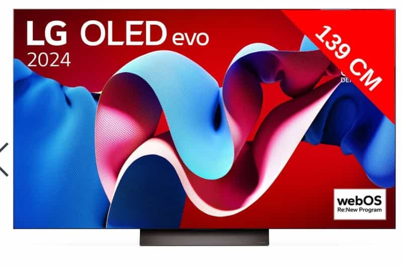 Téléviseur LG 55C4 55" OLED - Qualité 4K UHD à prix canon!
