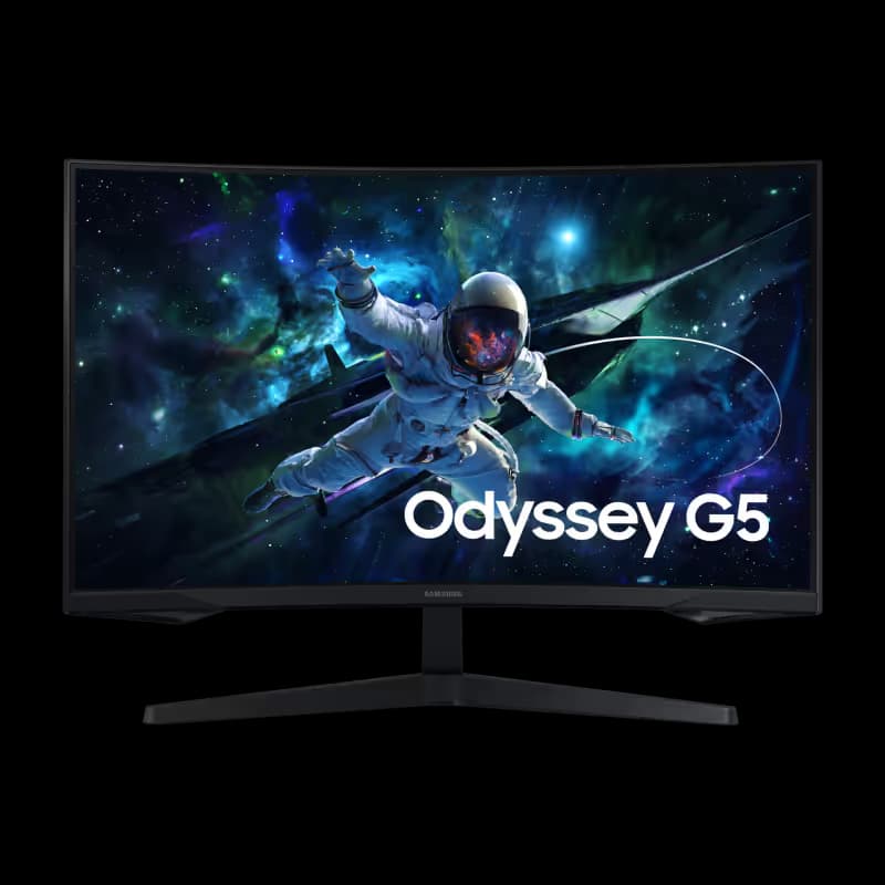 Moniteur PC Samsung Odyssey G5 27" - G55C (2024) - QHD incurvé - 1ms 165Hz VA FreeSync Premium