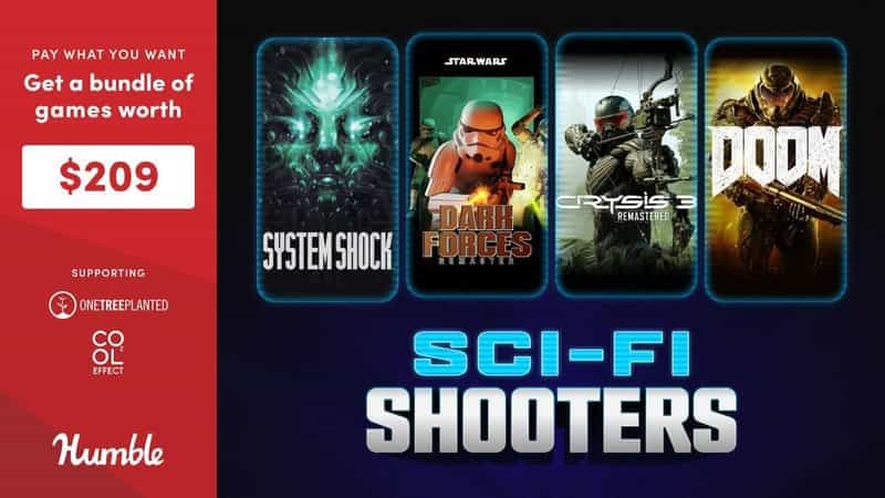 Pack de Jeux de Tir Sci-Fi - Crysis Remastered et Doom sur PC à partir de 9.47€