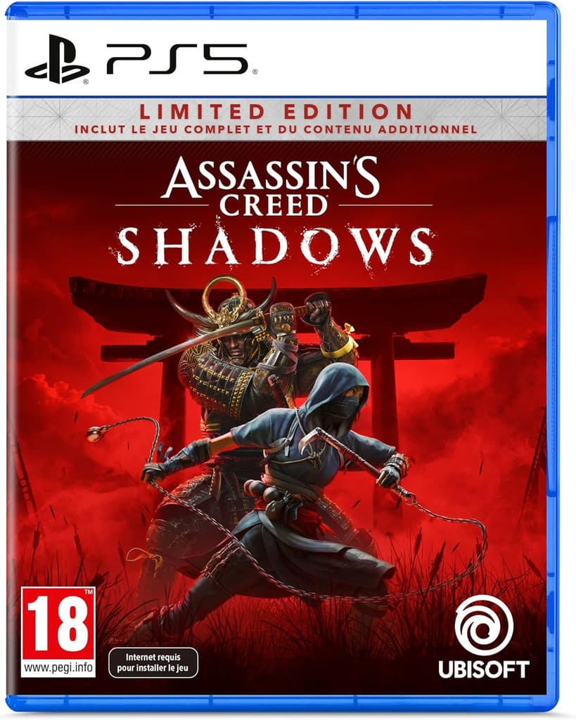Assassin's Creed Shadows Limited Edition sur PS5 et Xbox