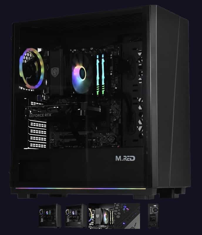 PC Gamer Fixe: Performances incroyables avec RTX 4060ti et i5 12400F 💻🎮