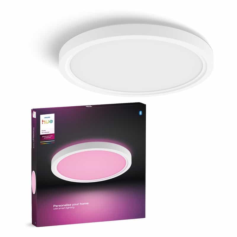 Plafonnier Philips Hue Devote : une ambiance lumineuse personnalisable