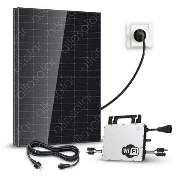 Kit Solaire Nouvelle Génération - Plug and Play Hoymiles 1000WC Bifacial WiFi 🔆