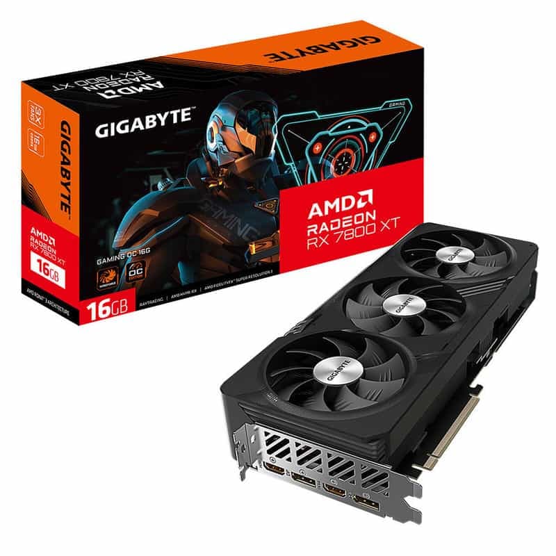 Carte graphique Gigabyte Radeon RX 7800 XT GAMING OC 16G - Une expérience de jeu spectaculaire
