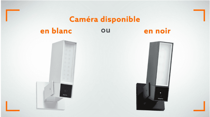 Caméra de surveillance extérieure intelligente avec sirène Netatmo