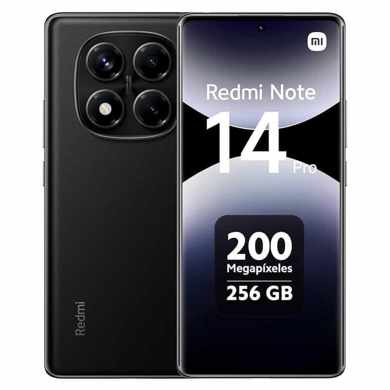 Smartphone Xiaomi Redmi Note 14 Pro - 6,67'' - 8/256Go - Version mondiale (Expédié d'Espagne)