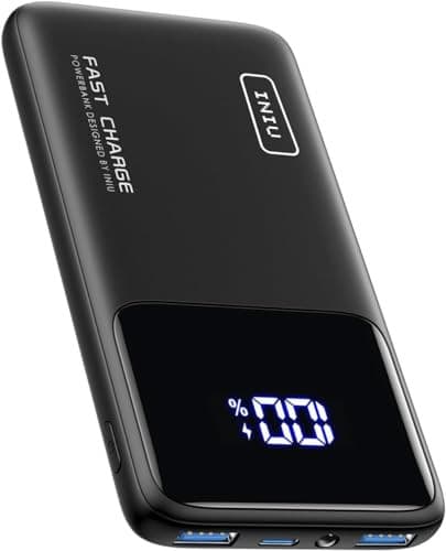 Chargeur Portable INIU 10000mAh avec Affichage LED - Offre Spéciale!