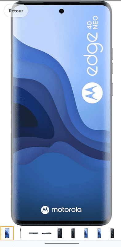 Motorola Edge40 Neo: Le smartphone ultime avec 256 Go de stockage!