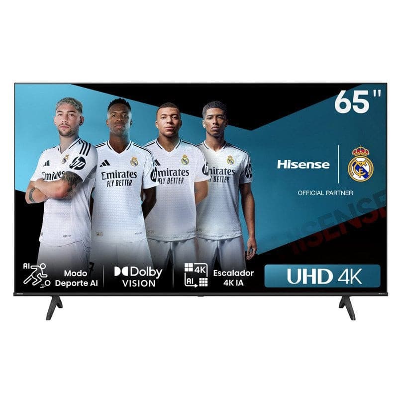 Téléviseur Hisense 65A6N - Immersion cinématographique 4K UHD 65 pouces, Dolby Vision et WiFi