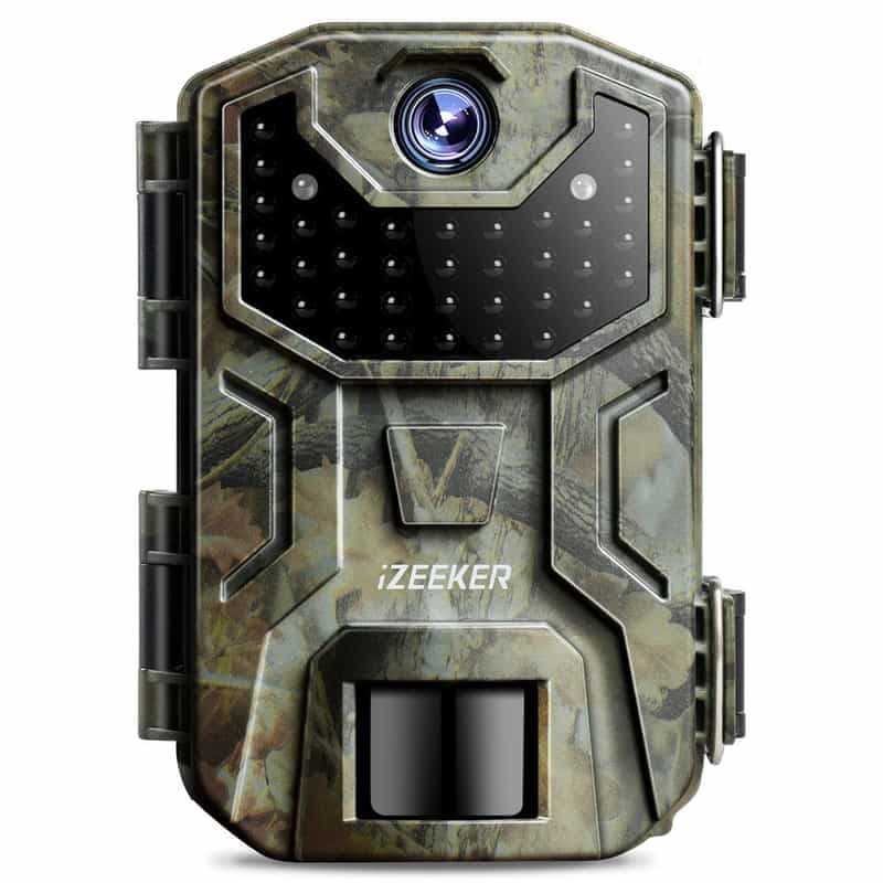 Caméra de chasse iZeeker 2K 36MP - HD, No Glow, Étanche IP66