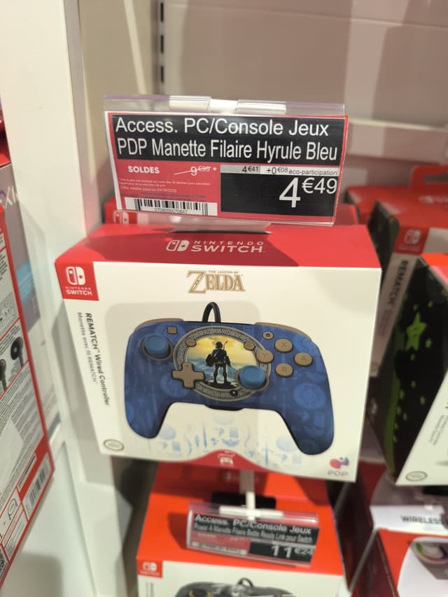 Manettes filaires Nintendo Switch en promo – Fnac Ajaccio