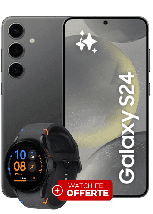 Offre spéciale : Samsung Galaxy S24 + Galaxy Watch FE avec avantages exclusifs