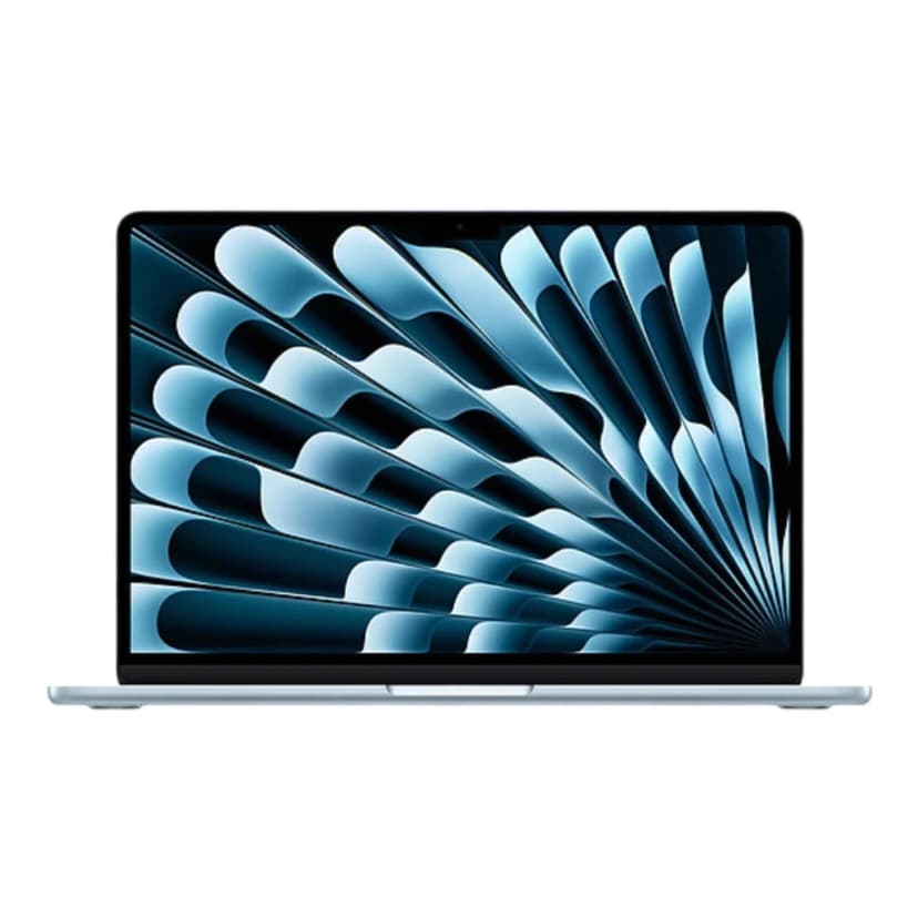PC Portable 13" Apple MacBook Air - Puce M4, RAM 16 Go, SSD 256 Go, Clavier AZERTY, Bleu ciel